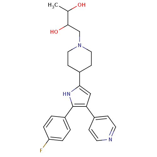 Chemical structure of BindingDB Monomer ID 50171698
