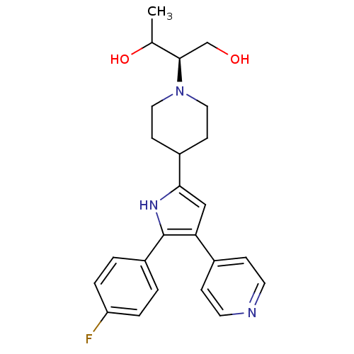 Chemical structure of BindingDB Monomer ID 50171708