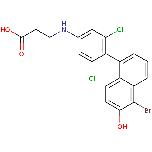 Chemical structure of BindingDB Monomer ID 50171803