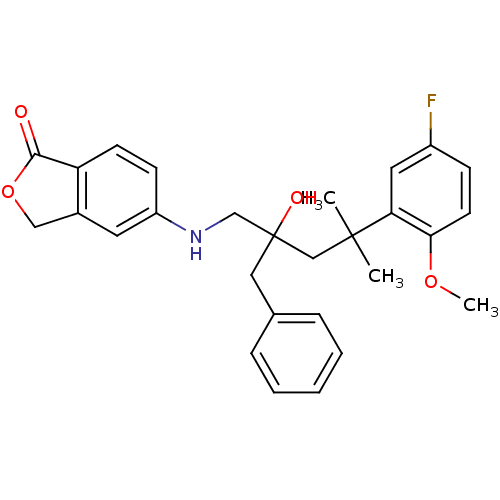Chemical structure of BindingDB Monomer ID 50172019