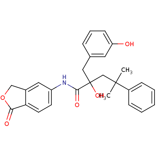 Chemical structure of BindingDB Monomer ID 50172039