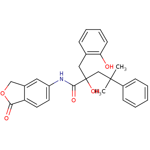 Chemical structure of BindingDB Monomer ID 50172047