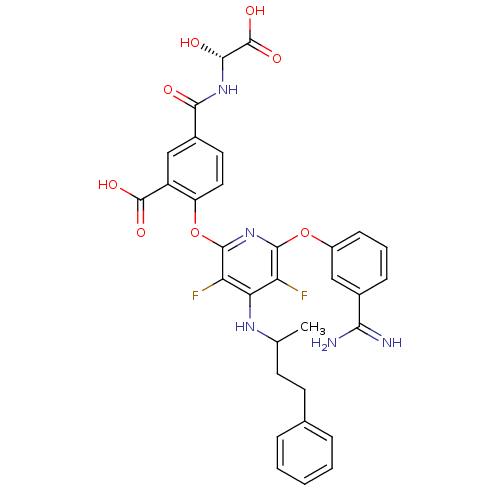 Chemical structure of BindingDB Monomer ID 50172236