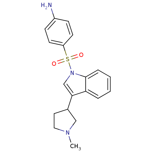 Chemical structure of BindingDB Monomer ID 50172258