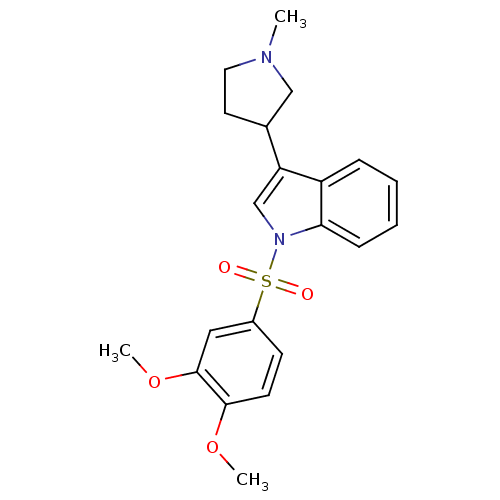 Chemical structure of BindingDB Monomer ID 50172260