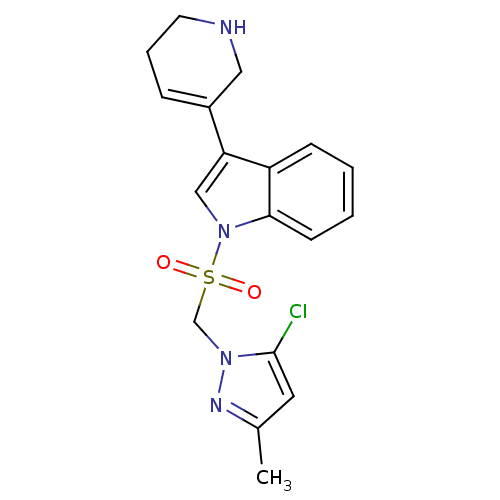Chemical structure of BindingDB Monomer ID 50172262