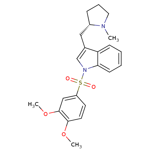 Chemical structure of BindingDB Monomer ID 50172267