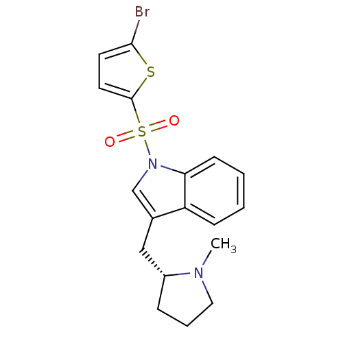 Chemical structure of BindingDB Monomer ID 50172278