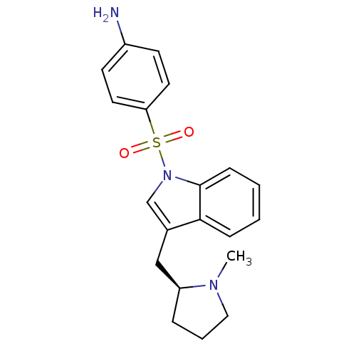 Chemical structure of BindingDB Monomer ID 50172284