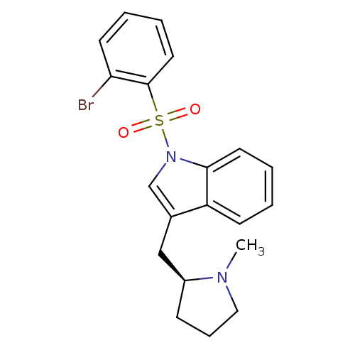Chemical structure of BindingDB Monomer ID 50172293