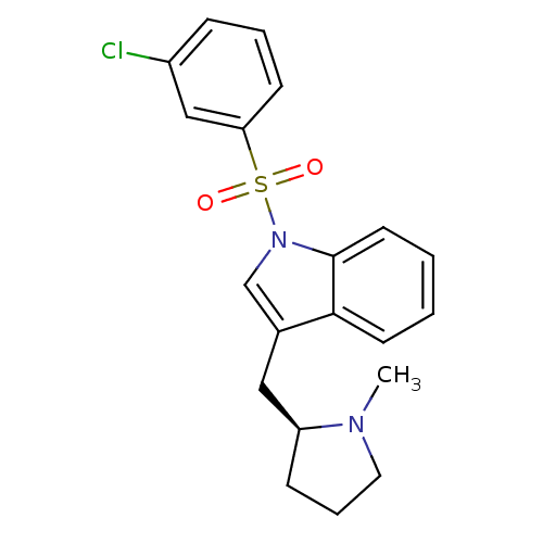 Chemical structure of BindingDB Monomer ID 50172297