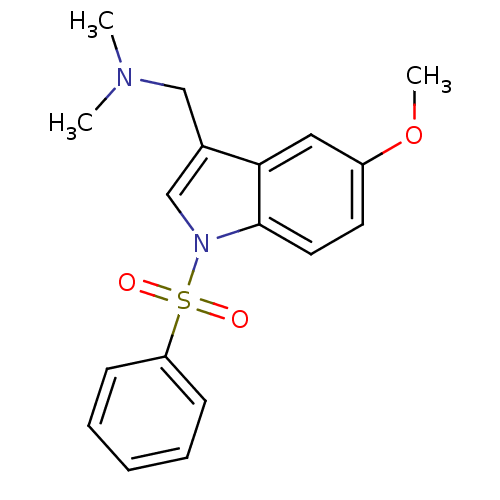 Chemical structure of BindingDB Monomer ID 50172310
