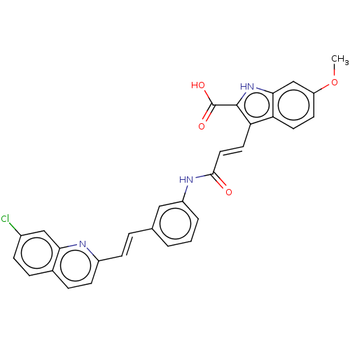 Chemical structure of BindingDB Monomer ID 50172336