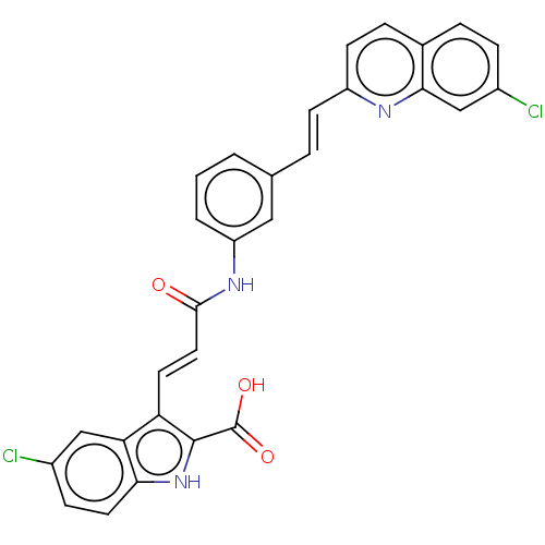 Chemical structure of BindingDB Monomer ID 50172343
