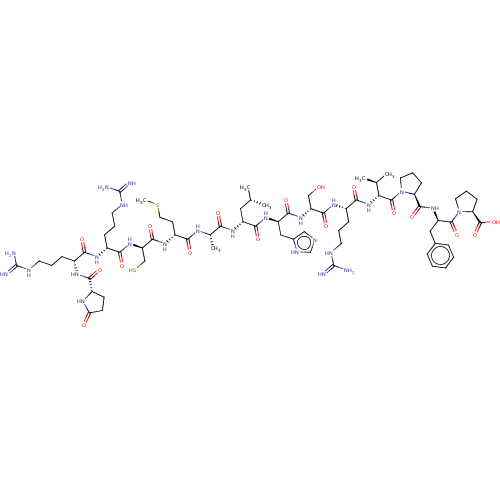 Chemical structure of BindingDB Monomer ID 50172377
