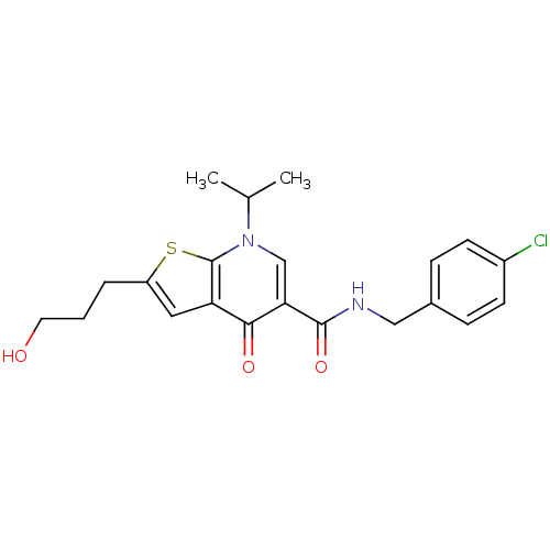 Chemical structure of BindingDB Monomer ID 50172519