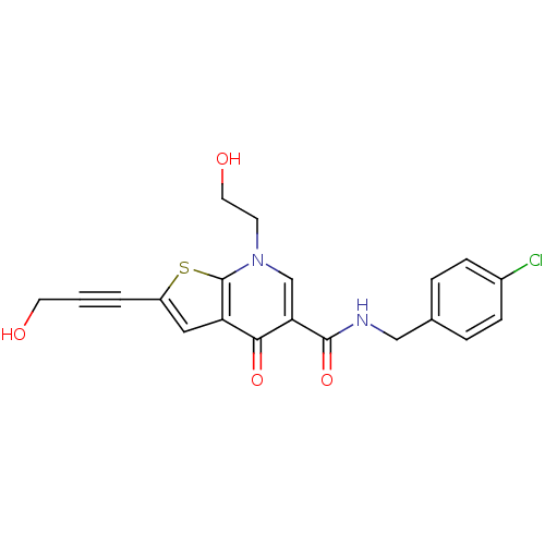 Chemical structure of BindingDB Monomer ID 50172522
