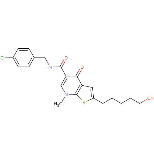 Chemical structure of BindingDB Monomer ID 50172523