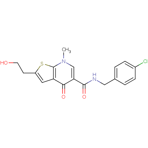 Chemical structure of BindingDB Monomer ID 50172524