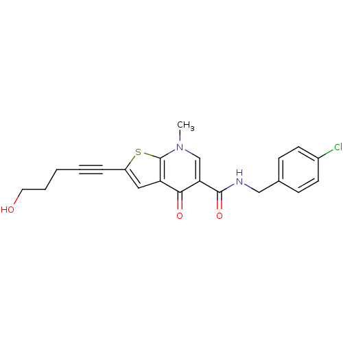 Chemical structure of BindingDB Monomer ID 50172525