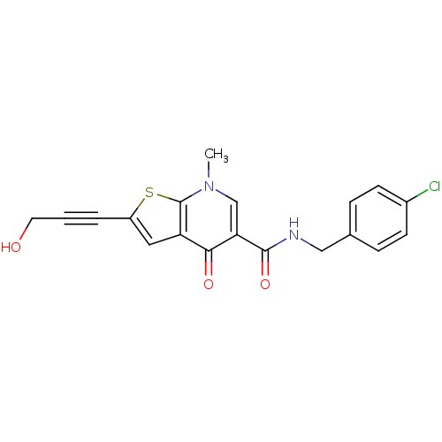 Chemical structure of BindingDB Monomer ID 50172532