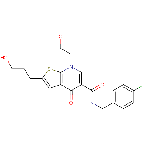 Chemical structure of BindingDB Monomer ID 50172534