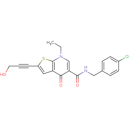Chemical structure of BindingDB Monomer ID 50172535