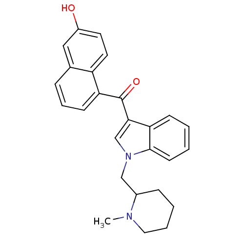 Chemical structure of BindingDB Monomer ID 50172544