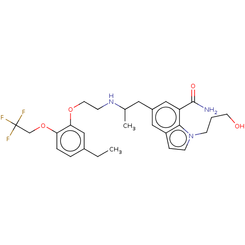 Chemical structure of BindingDB Monomer ID 50172996