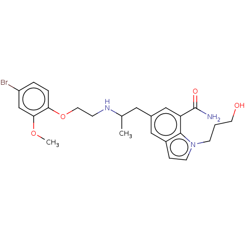 Chemical structure of BindingDB Monomer ID 50173100