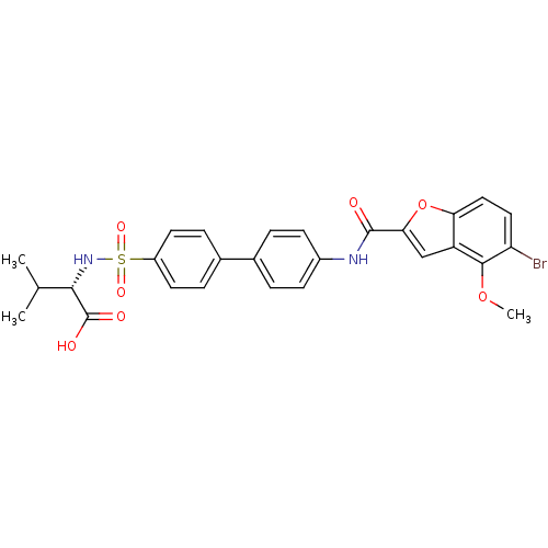 Chemical structure of BindingDB Monomer ID 50173235