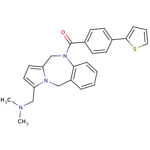 Chemical structure of BindingDB Monomer ID 50173292