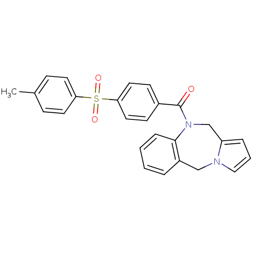 Chemical structure of BindingDB Monomer ID 50173293