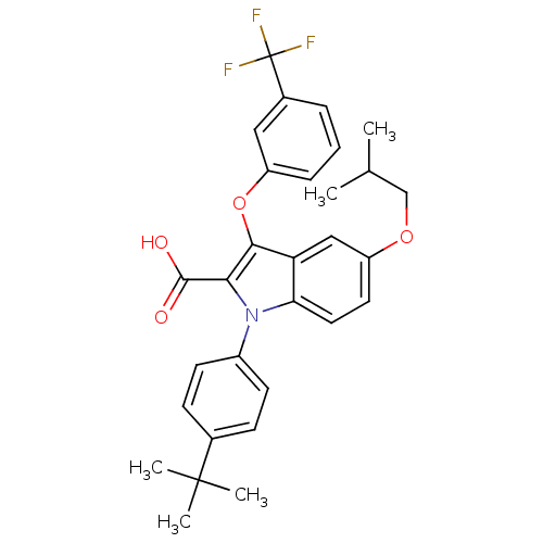 Chemical structure of BindingDB Monomer ID 50173354