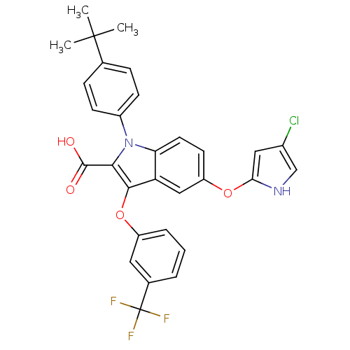 Chemical structure of BindingDB Monomer ID 50173356