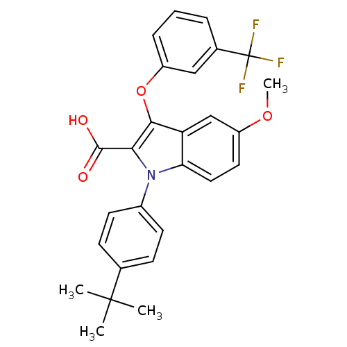 Chemical structure of BindingDB Monomer ID 50173369