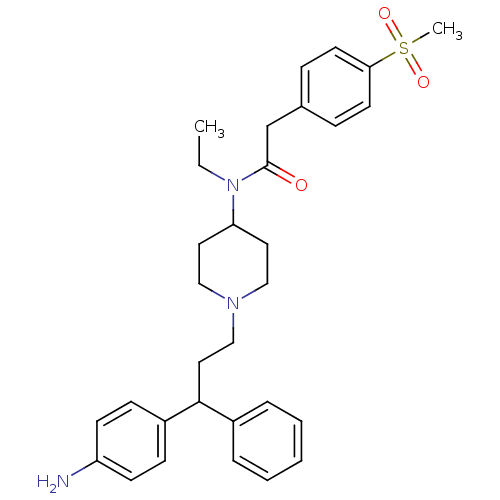 Chemical structure of BindingDB Monomer ID 50173373