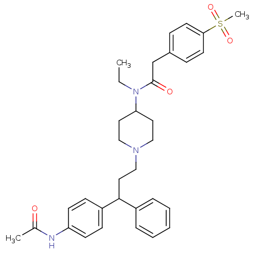 Chemical structure of BindingDB Monomer ID 50173374