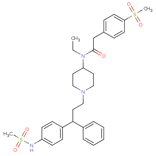 Chemical structure of BindingDB Monomer ID 50173376