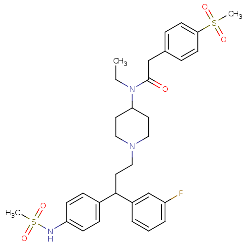 Chemical structure of BindingDB Monomer ID 50173382