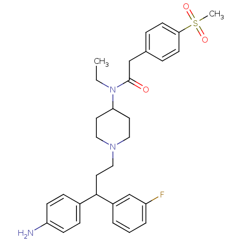 Chemical structure of BindingDB Monomer ID 50173387