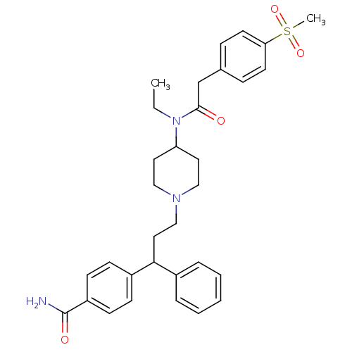Chemical structure of BindingDB Monomer ID 50173390