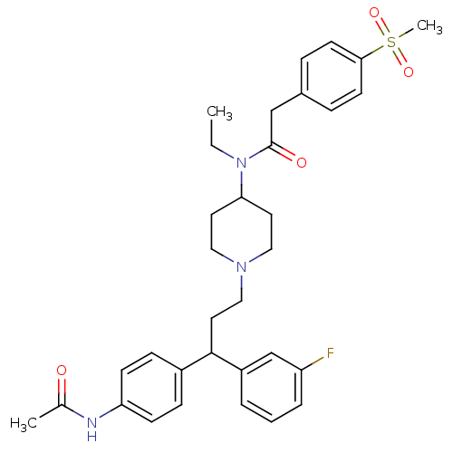 Chemical structure of BindingDB Monomer ID 50173391
