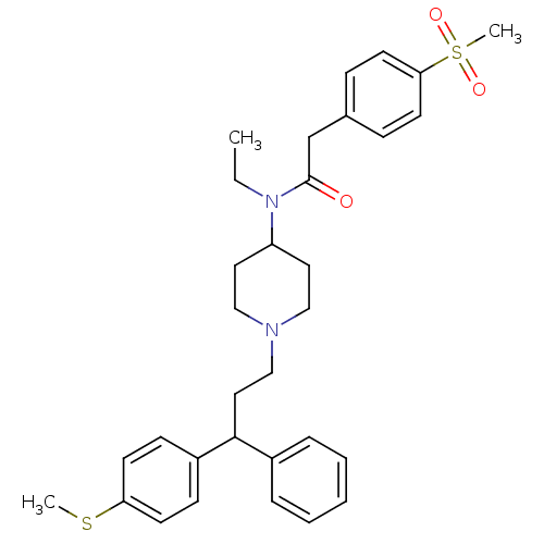 Chemical structure of BindingDB Monomer ID 50173395