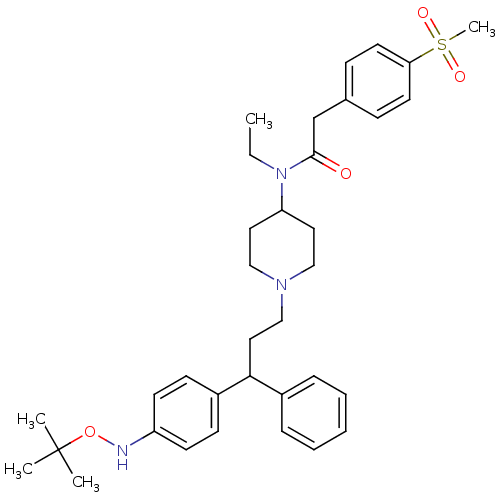 Chemical structure of BindingDB Monomer ID 50173396