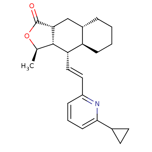 Chemical structure of BindingDB Monomer ID 50173427