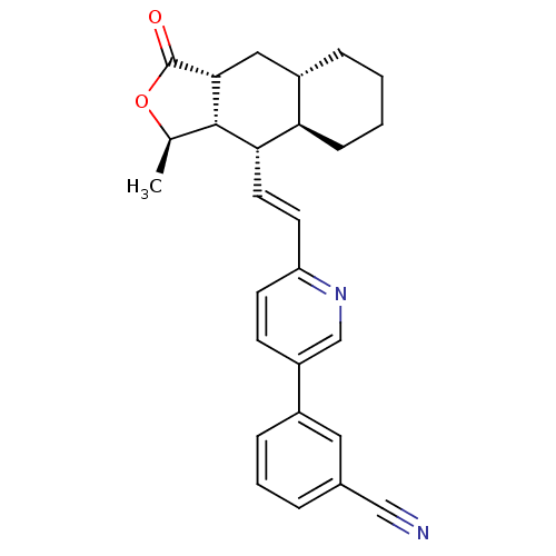 Chemical structure of BindingDB Monomer ID 50173436