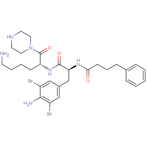 Chemical structure of BindingDB Monomer ID 50173474