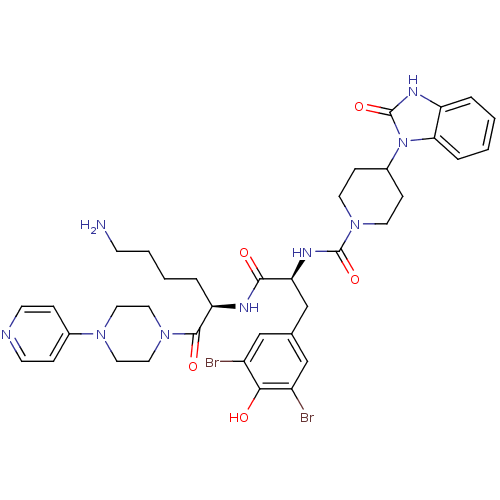 Chemical structure of BindingDB Monomer ID 50173475