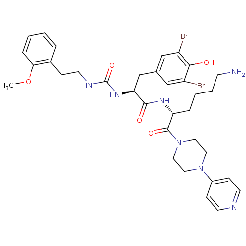 Chemical structure of BindingDB Monomer ID 50173476
